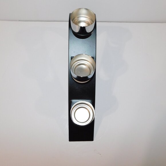 Vintage Ikea KULI 3 Tealight Holder black with box - Picture 7 of 8